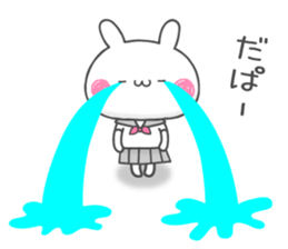 School girl Usa-chan sticker #11533878