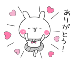 School girl Usa-chan sticker #11533890