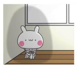 School girl Usa-chan sticker #11533892