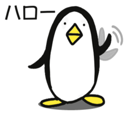 Penguin is talkative sticker #11533937