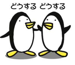 Penguin is talkative sticker #11533951