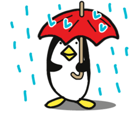 Penguin is talkative sticker #11533958