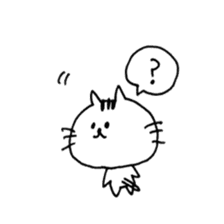 loose cute cat sticker #11534054