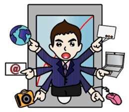 SMART IT MANAGER-Working Day sticker #11534229