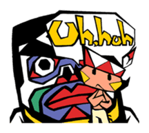<J-Stickers>Spirit of Totem(English) sticker #11534269