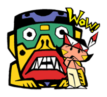 <J-Stickers>Spirit of Totem(English) sticker #11534276