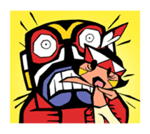 <J-Stickers>Spirit of Totem(English) sticker #11534278