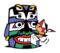 <J-Stickers>Spirit of Totem(English) sticker #11534292