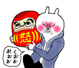 Rabbit of the vintage sticker #11534579