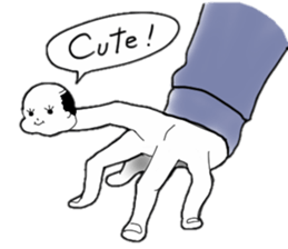 Rabbit of the vintage sticker #11534625