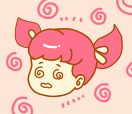 Pink Girl Daily sticker #11534656