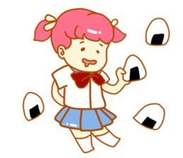 Pink Girl Daily sticker #11534660