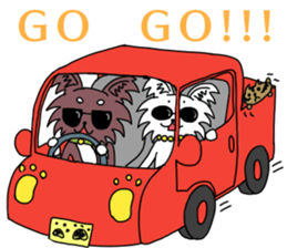 Chiwasan and Ochiwa sticker #11534713