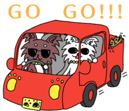 Chiwasan and Ochiwa sticker #11534713