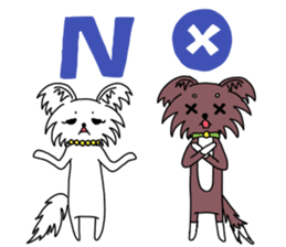 Chiwasan and Ochiwa sticker #11534715