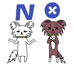 Chiwasan and Ochiwa sticker #11534715