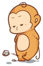 Pi Pi Monkey 2 sticker #11535340