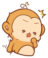 Pi Pi Monkey 2 sticker #11535348