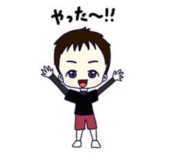 Love volleyball 2 sticker #11535651