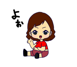 Love volleyball 2 sticker #11535653