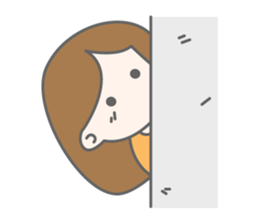 Miss Orange sticker #11536706