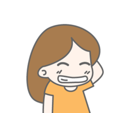 Miss Orange sticker #11536709