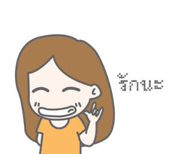 Miss Orange sticker #11536716