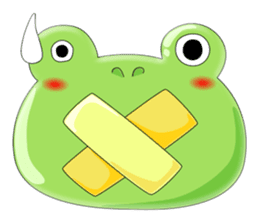 frog Croak sticker #11536941