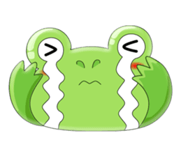 frog Croak sticker #11536943