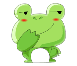 frog Croak sticker #11536951