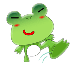 frog Croak sticker #11536974