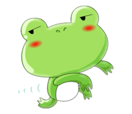 frog Croak sticker #11536975