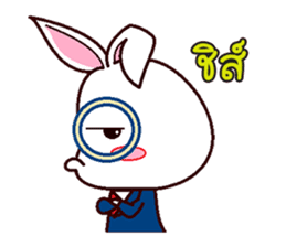 Business Bunny sticker #11537046