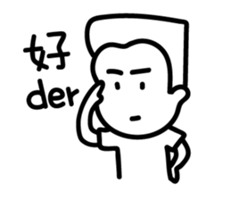 Black and White Speak 2.0 sticker #11537185