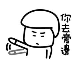 Black and White Speak 2.0 sticker #11537201