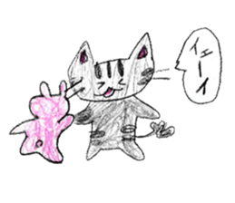 Very cute animal stickers sticker #11537497