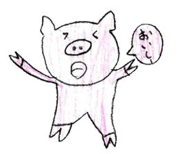 Very cute animal stickers sticker #11537524