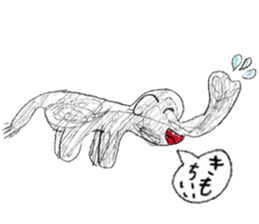 Very cute animal stickers sticker #11537527