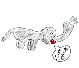 Very cute animal stickers sticker #11537527