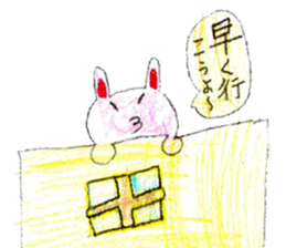 Very cute animal stickers sticker #11537528