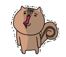 Chiro's Sticker Squirrel version sticker #11537759