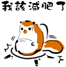 "Little Raccoon" sticker #11538138