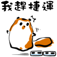 "Little Raccoon" sticker #11538161