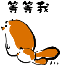 "Little Raccoon" sticker #11538168