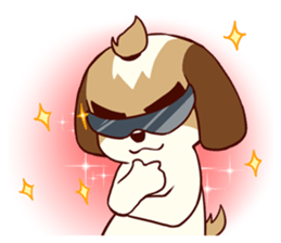 2 Shih Tzu Brothers V.2-Emotion sticker #11538308