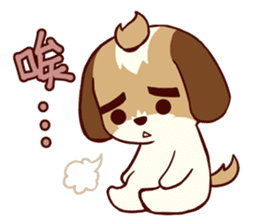 2 Shih Tzu Brothers V.2-Emotion sticker #11538326