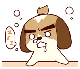 2 Shih Tzu Brothers V.2-Emotion sticker #11538329