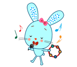Pearl Rabbit sticker #11538382