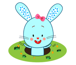Pearl Rabbit sticker #11538395