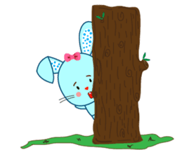 Pearl Rabbit sticker #11538411